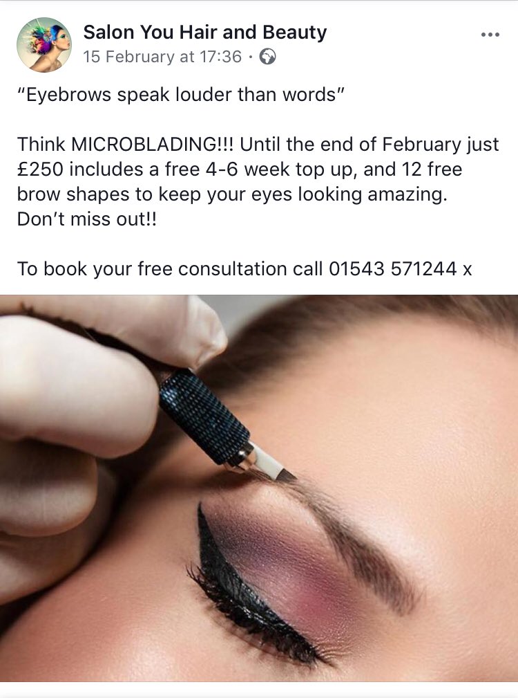 Tee_80's tweet photo. 2 more days to take advantage of this fabulous offer 💕                       #MothersDayGifts          #microblading  #eyebrows                 #ilovemyjob #Hednesford #Cannock https://t.co/DUd9kPIX2h