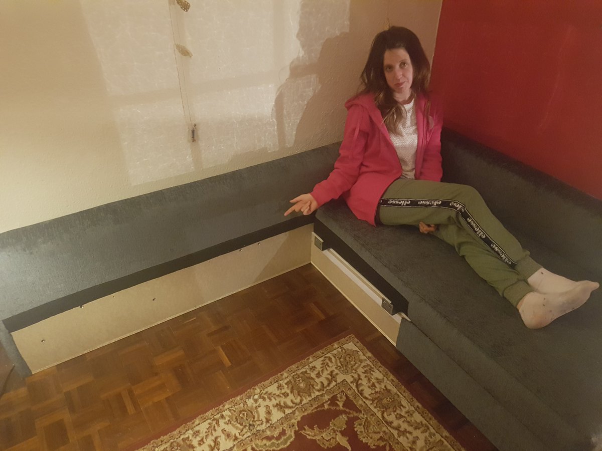 Our great new half built sofa bed. You suck! We have to sort this out tomorrow ourselves I guess?!?! How will you compensate us?