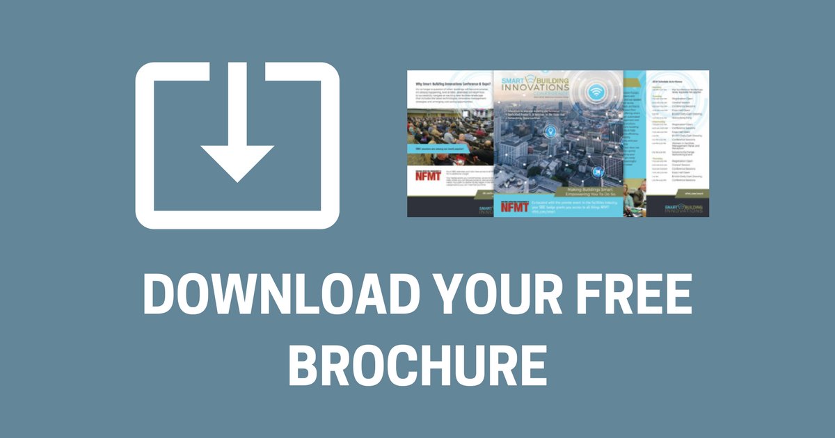 Download your free copy of the Smart Building Innovations brochure! We put all the conference details in one place for you 🙌 bit.ly/2sYUPIl #makebuildingssmart