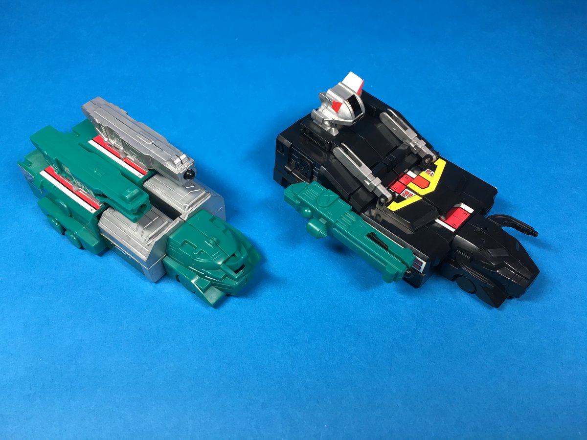 超獣戦隊ライブマン」ミニプラライブボクサー。300円×2種。バイソン 