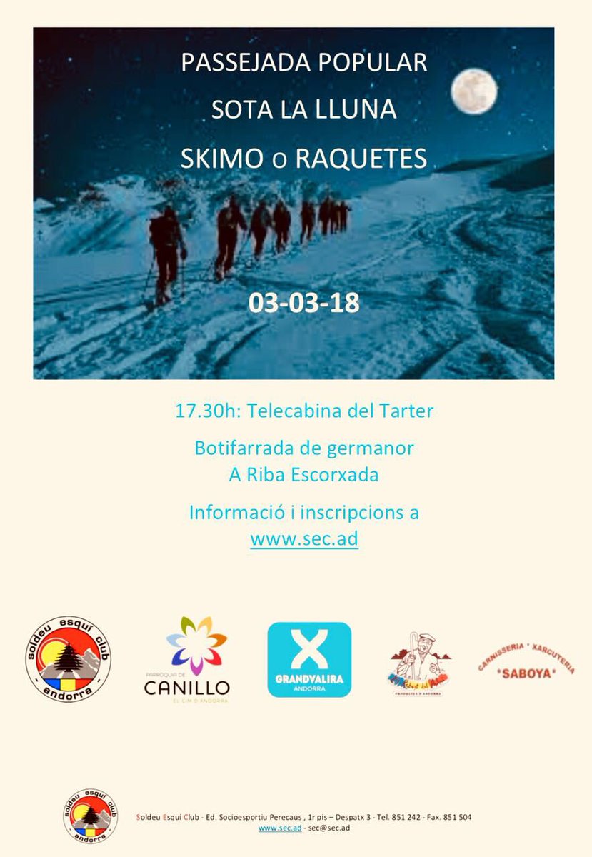 Per disfrutar de la lluna aquest cap de sermana !!