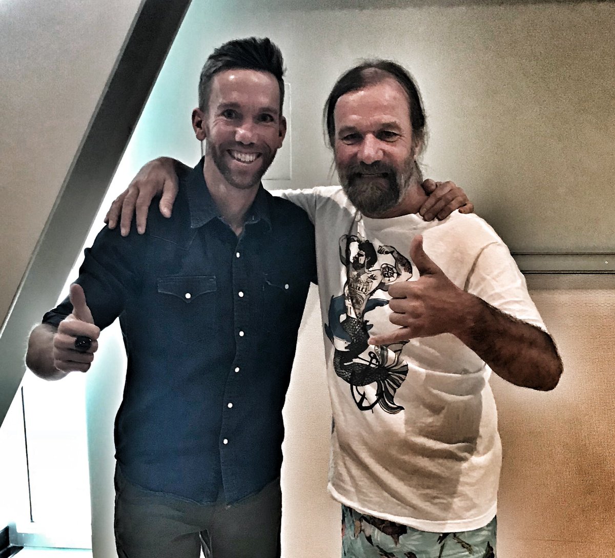 SoleFit Pedorthist Ryan had a unique opportunity to spend an afternoon with <a href="/Iceman_Hof/">Wim Hof</a> aka ‘The Iceman’!  Blog post to follow!
