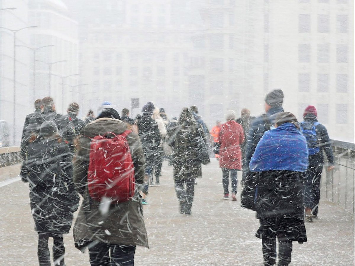 ChrisnJenkins's tweet photo. We all know getting paid on a #snowday is a delicate subject, get up early, communicate early, if it’s safe try to get to work #agileguru https://t.co/VS3iV1vIbz