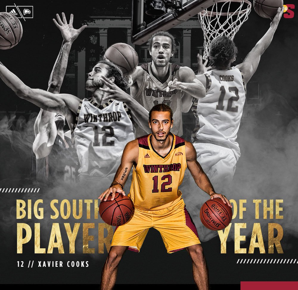 WUEagles's tweet photo. Your BIG SOUTH PLAYER OF THE YEAR!! Xavier Cooks! https://t.co/BBOcG4kWTj
