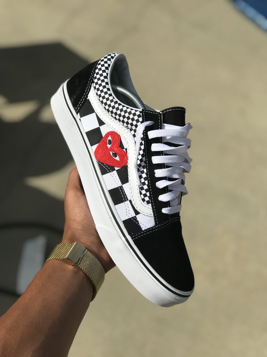 comme des garcons vans old skool