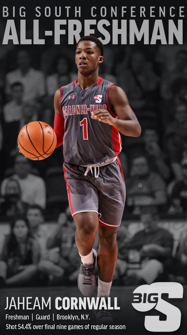 Gardner-Webb Men's Basketball on Twitter: "Congratulations to Jaheam
