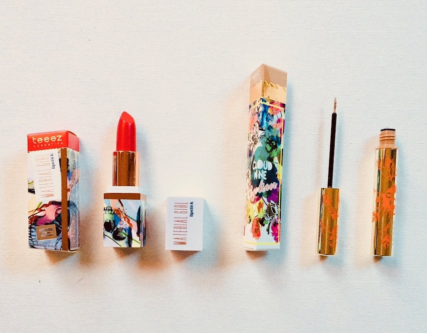 davelackie's tweet image. I'm giving away Teeez Material Girl Lipstick in 'Dead Sexy' + Cloud Nine Eyeliner in Mission Gold. To enter, follow @davelackie &amp;amp; RT