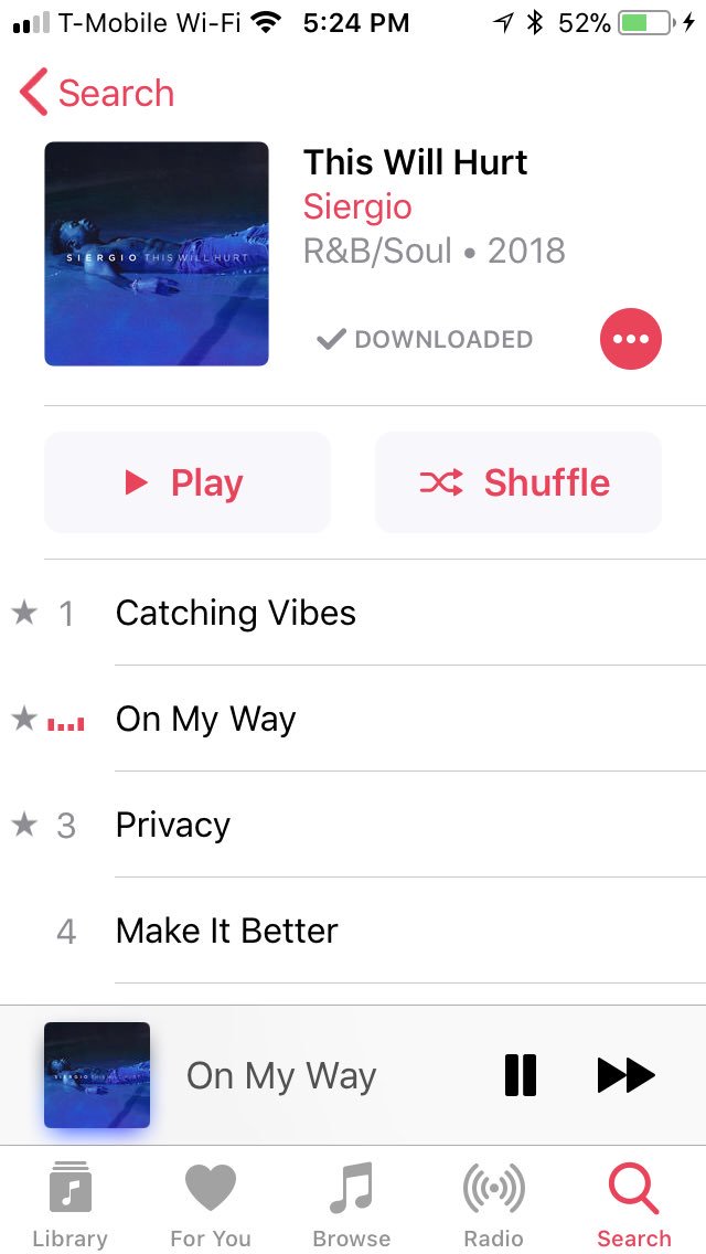KingOhaji's tweet photo. Damn @Siergio dope ass album bro๐ฅ๐ฏ๐๐ฝ๐ฅ๐ฅ๐ฅ๐ฅ๐ฅ๐ฅ๐ฅ #ThisWillHurt #Siergio https://t.co/qaahI913pW