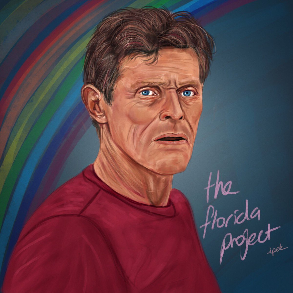 Willem Dafoe in The Florida Project 🌈⭐️💜 #Oscars2018 <a href="/FloridaProject/">The Florida Project</a>