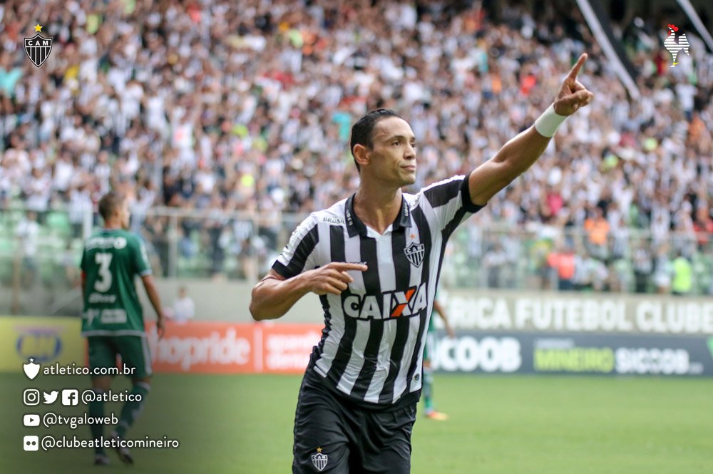 Ricardo Oliveira engata sequência de gols: bit.ly/2C9bWLp Vamos, #Galo!