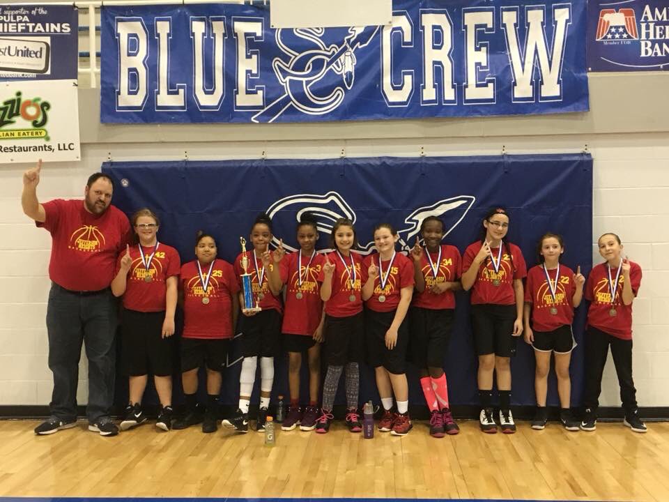 JeffersonHeight's tweet photo. Our 5th grade girls won the championship game yesterday! Congratulations girls and Coach Trosper! #chieftainstrong #sapulpaps https://t.co/LO4oAYG1RP