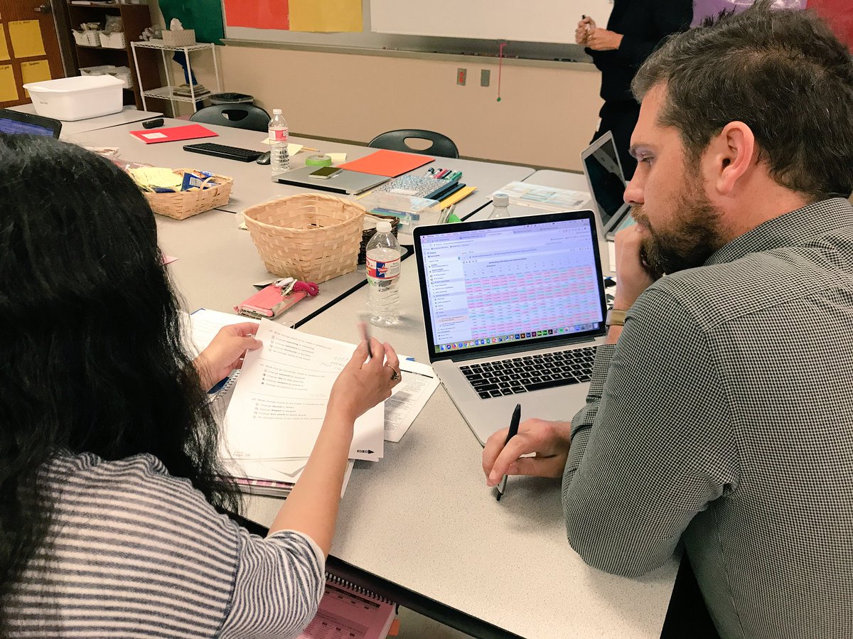 MrsMuro2018's tweet photo. Looking at our writing data down to the romanettes! Crushing on our consultant @Aobregon76Alexa #GrowingCapacity #DataDig #OurKidsDeserveIt @Hawkredible @jengonzalez413 https://t.co/dBuX0tFtP7