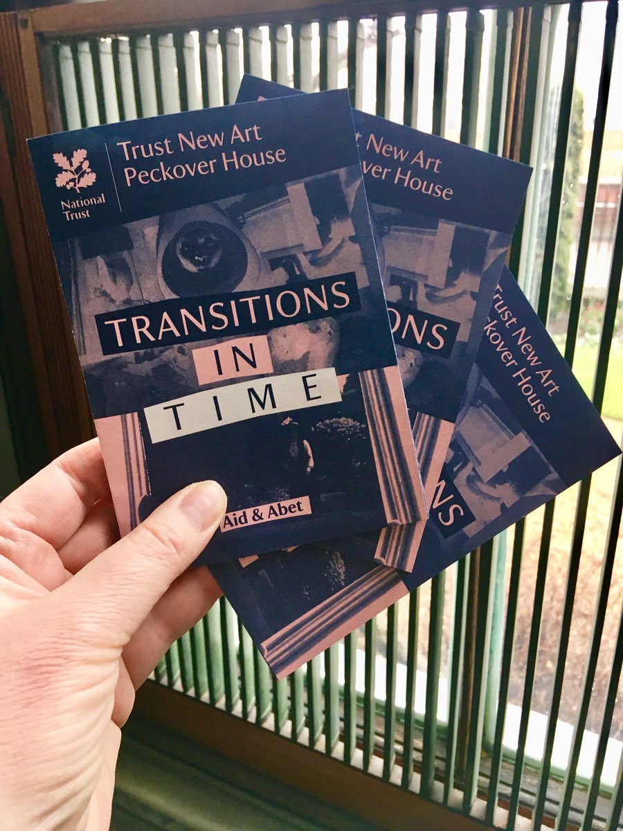 aidandabet's tweet photo. The leaflets have arrived @PeckoverHouseNT 😀 thanks @Gareth_Wild for the fab design and @AspectPress for the print #transitionsintime @trustnewart opens this Saturday https://t.co/i9fiP6kRUg