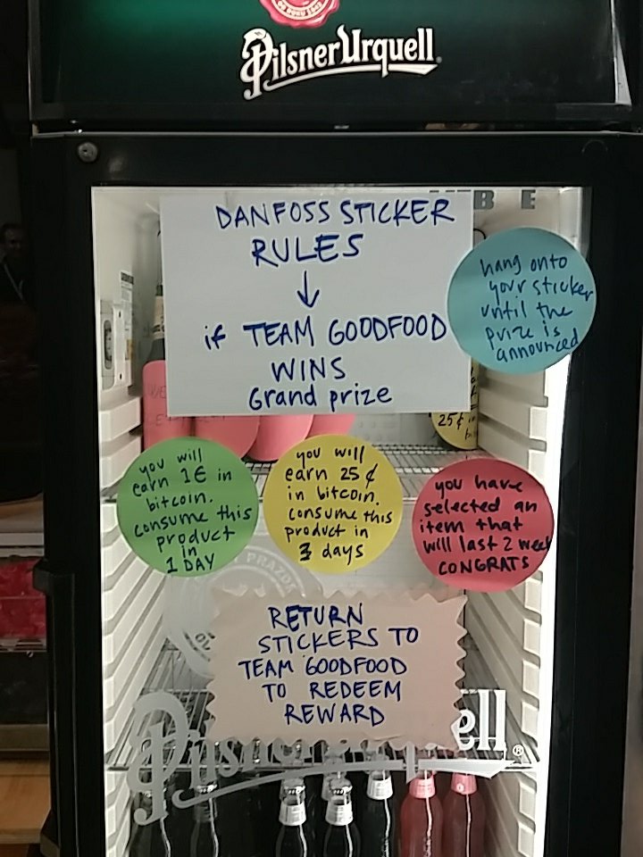 DENEFFeV's tweet photo. Thinking about #food &amp; #bitcoin #eehack2018 https://t.co/2QyslvAiES