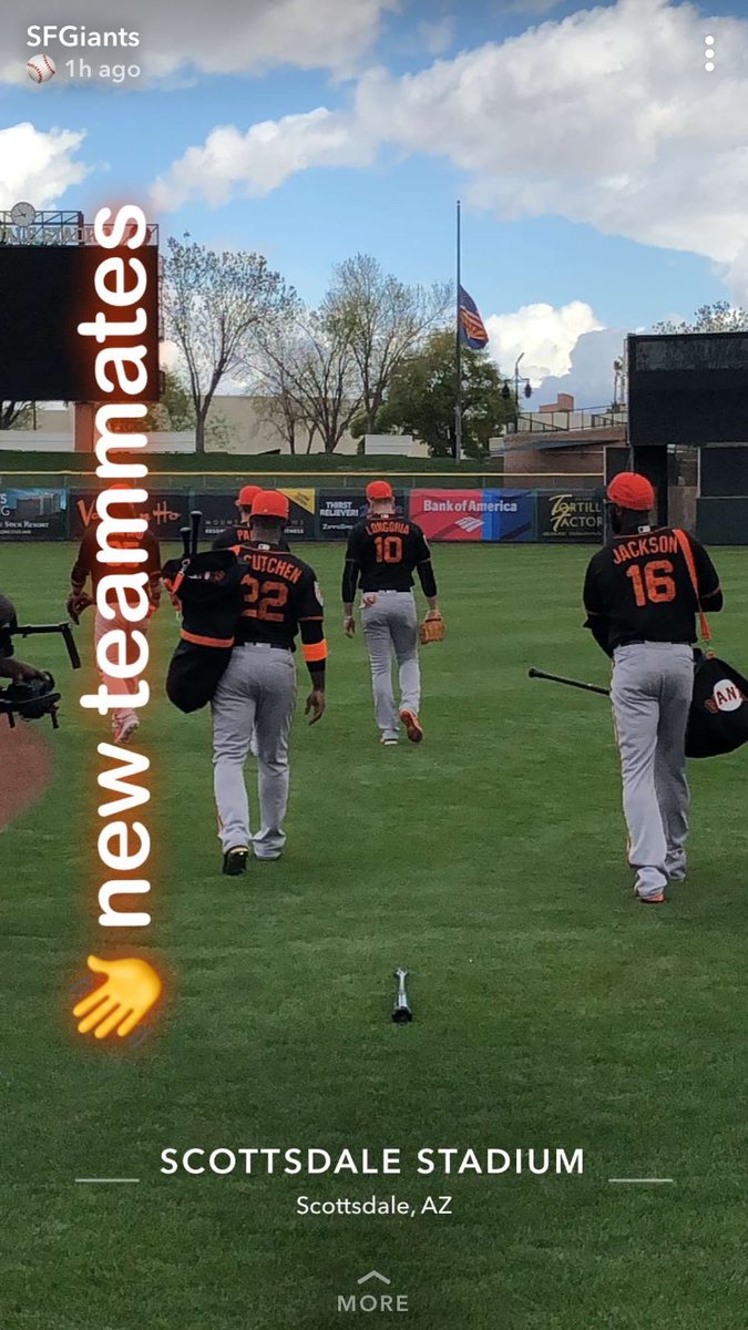 Welcome New teammates! 👋🏻
<a href="/TheCUTCH22/">Andrew McCutchen</a> <a href="/Evan3Longoria/">Evan Longoria</a>