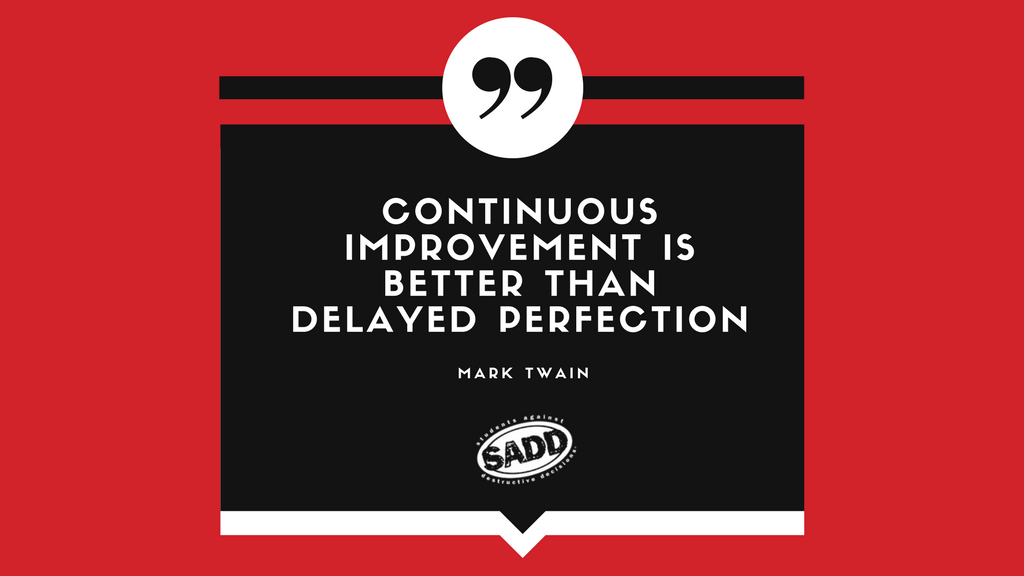 SADDnation's tweet photo. Never stop improving yourself, your work, or your passion. Even the smallest improvement can create HUGE change.🙌🏼 #MondayMotivation https://t.co/sqXeyVRZp8