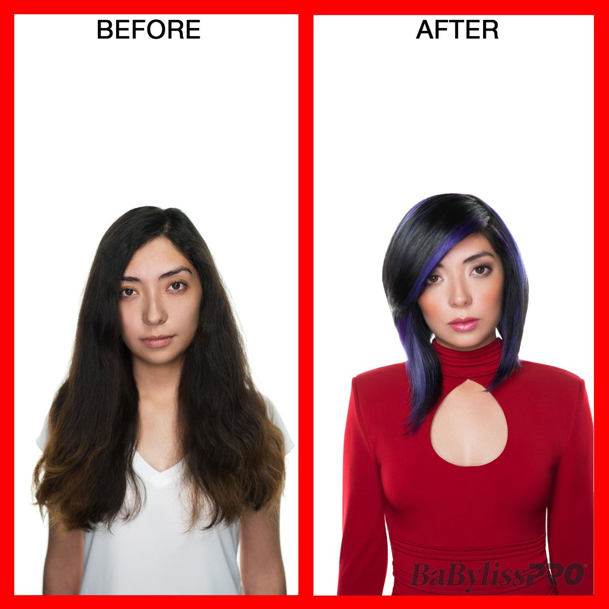BaBylissPROUSA's tweet photo. Color me purple! 💜 Here's how our very own @KevinKirk1 mastered this edgy look! #abschicago https://t.co/cysvy4gNUu