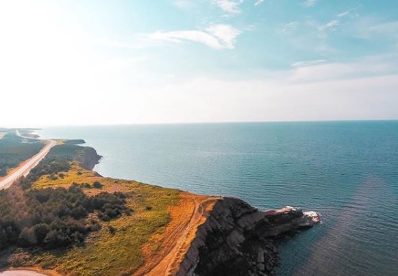 Happy Islander Day! Beautiful photo of Orby Head by Janik Robichaud Photography.