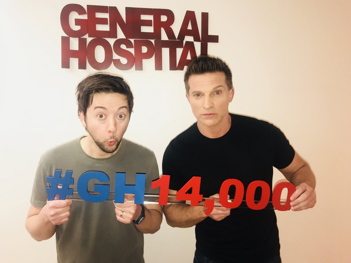 Take it from <a href="/1SteveBurton/">Steve Burton</a> &amp; <a href="/BfordAnderson/">Bradford Anderson</a>, our 14,000th episode is going to be MAJOR! Tune into #GH14000 THIS FRIDAY, FEBRUARY 23RD! #GH
