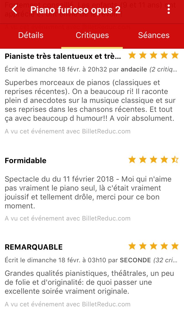 Gillesramade's tweet photo. Les critiques de Piano Furioso de ce week-end sur @BilletReduc Rdv samedi et dimanche à l’ @APOLLOTHEATRE75 ! cc @BCritique #PianoFurioso #PFO2 #Merci https://t.co/ETo019tn43