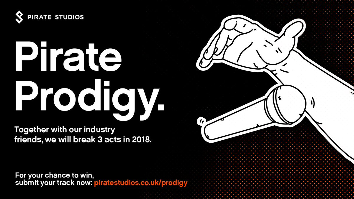 piratedotcomUK's tweet photo. We're extremely excited to announce the #PirateProdigy program is now open for entries. 

Win an arsenal of support from industry heavyweights, festival slots, unlimited free rehearsals, radio play and much more. 

Enter now for your chance to WIN! ->  https://t.co/UJz9wnXHkJ https://t.co/UammjNDmsj