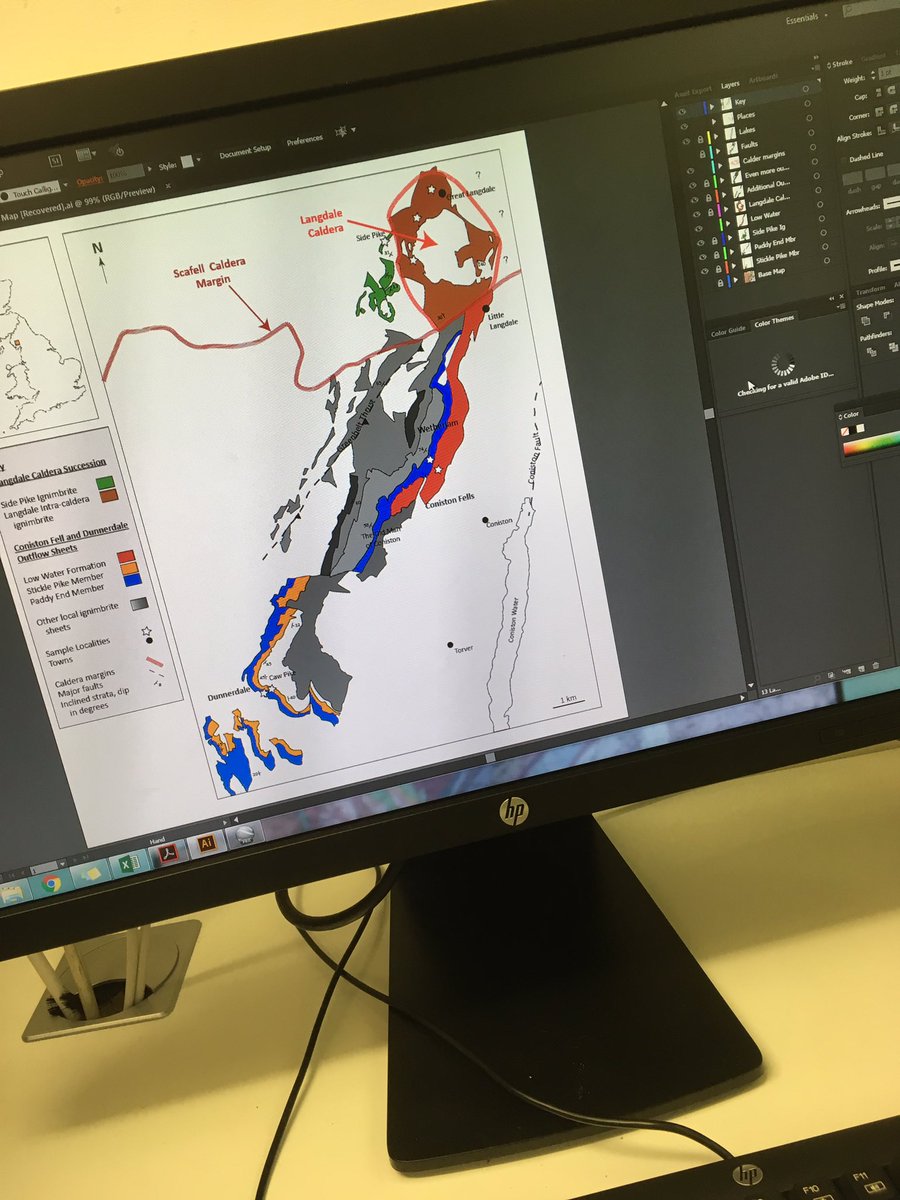 The_Volcano_Guy's tweet image. Making figures is so much easier when Adobe Illustrator decides to comply, and not crash every 5 minutes #FigureMaking #geology #MGeol #map