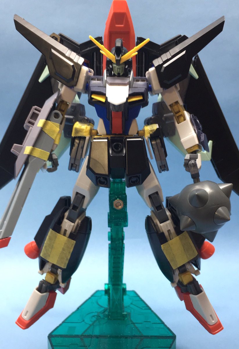 キング 猫の颯太 4歳 今日のレイダーガンダム とりあえず全体像出来たのでしばし休憩 W ノ 顔なんてほとんど弄ってないのに角度で随分化けるなこのキット D T Co Eucexzedqf Twitter