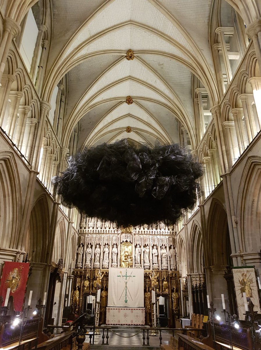 Next time you are exploring the #LondonBridge area, why not pay a visit to the fascinating 'Doubt' installation by <a href="/susiemacmurray/">Susie MacMurray</a> at <a href="/southwarkcathed/">Southwark Cathedral</a>! 

#Didyouknow Southwark Cathedral is the oldest gothic church in London? ➡️  po.st/48PApB