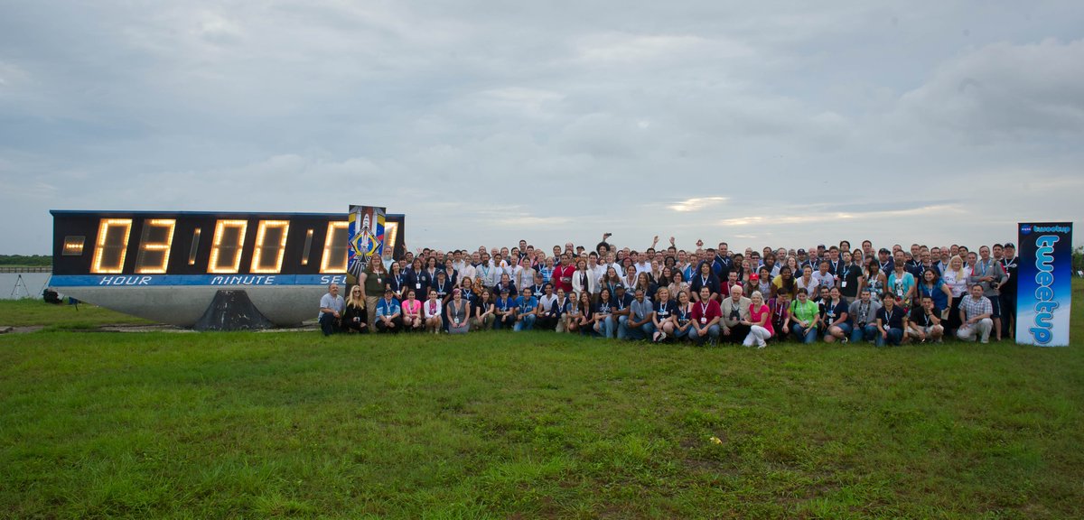 People_Of_Space's tweet photo. Shout-out to #SpaceTweeps!
Most of you know about #NASASocials, but it used to be #NASATweetUps.
Here's the #STS135 #NASATweetUp that I was apart of in July 2011: https://t.co/1lDxtFeVIr