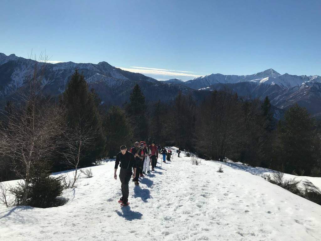 Ieri una splendida escursione in ciaspole ci ha portati sulla cima Zicchèr (1967 m)
Lupi delle Vette è avventura !