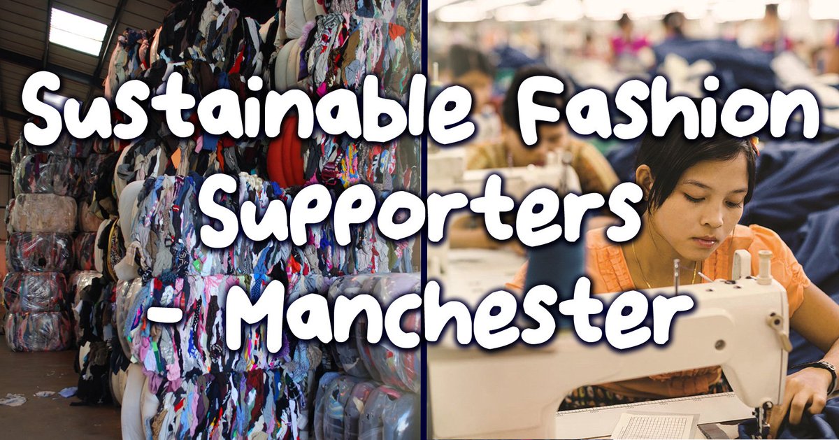 INSPIRATION // A Facebook group for #ethicalfashion &amp; #sustainablefashion afficionados in and around #Manchester.
♻️👘♻️👗
facebook.com/groups/sustain…
👆Share your events, campaigns, blogs, articles &amp; thoughts here 
Let's grow this movement! 💪