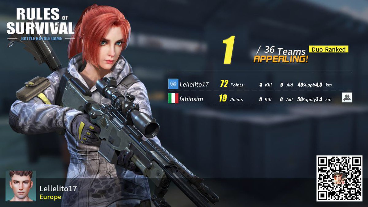 Le0official1's tweet photo. #RulesofSurvival https://t.co/0Hg0g1VzQx