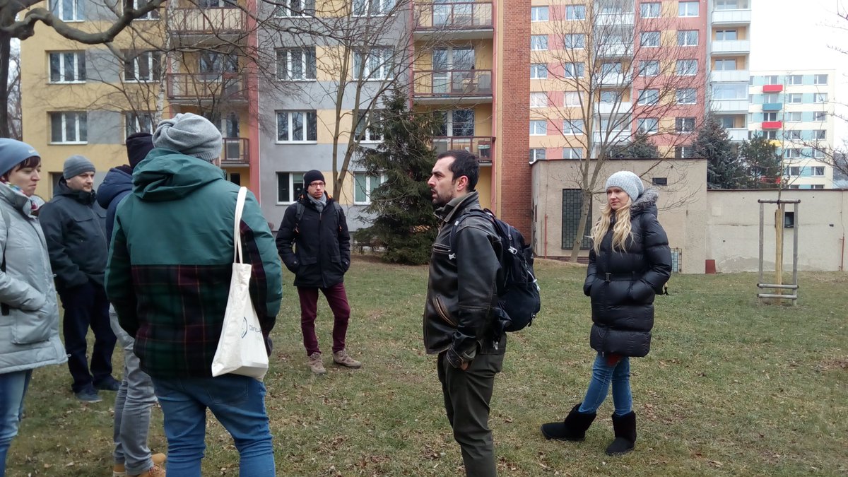UgbBe's tweet photo. Great study visit in @Praha6 from Budapest, Hegyvidék! Sharing our ideas on #multilevelgovernance was a great opportunity to learn from each other! @InterregCE #copperation #centraleurope #urbangreens https://t.co/G0KQhotL3Q