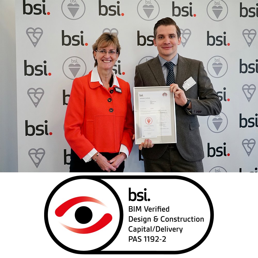 CurtinsConsult's tweet image. We are thrilled to announce that Lee Barnett from our Leeds office picked up Curtins’ official BIM Level 2 Verification certificate from @BSI_UK last week! curtins.com/news/?curtins-… #BIM #BIMLevel2