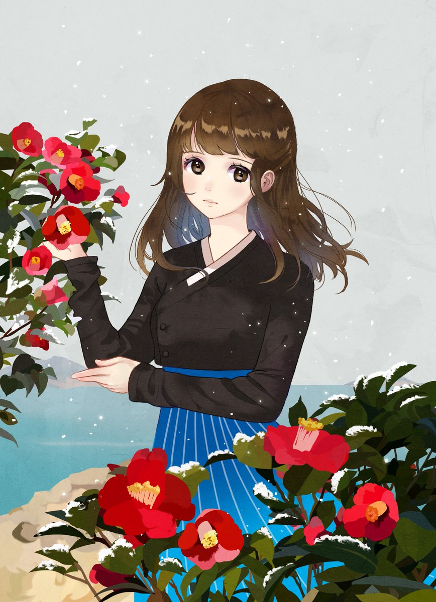 날이 따뜻해지면 생활한복과 이쁜 플리츠 스커트를 입고 싶다.