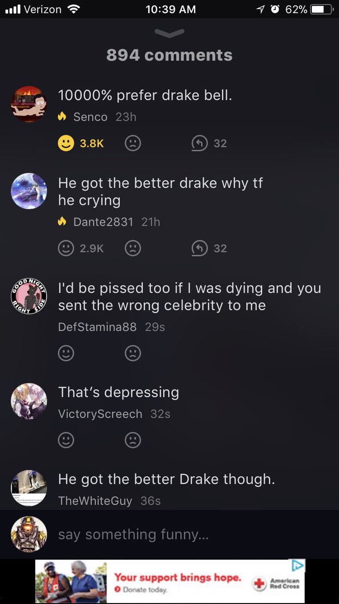 EdgeLordCM's tweet photo. @DrakeBell We’ve got your back. https://t.co/yiEB8rrDFf