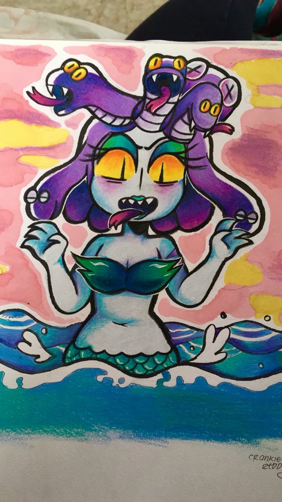 crankiereddy's tweet image. I cant stop posting them, I love them sooo much 😭❤️ #prismacolor #chartpak