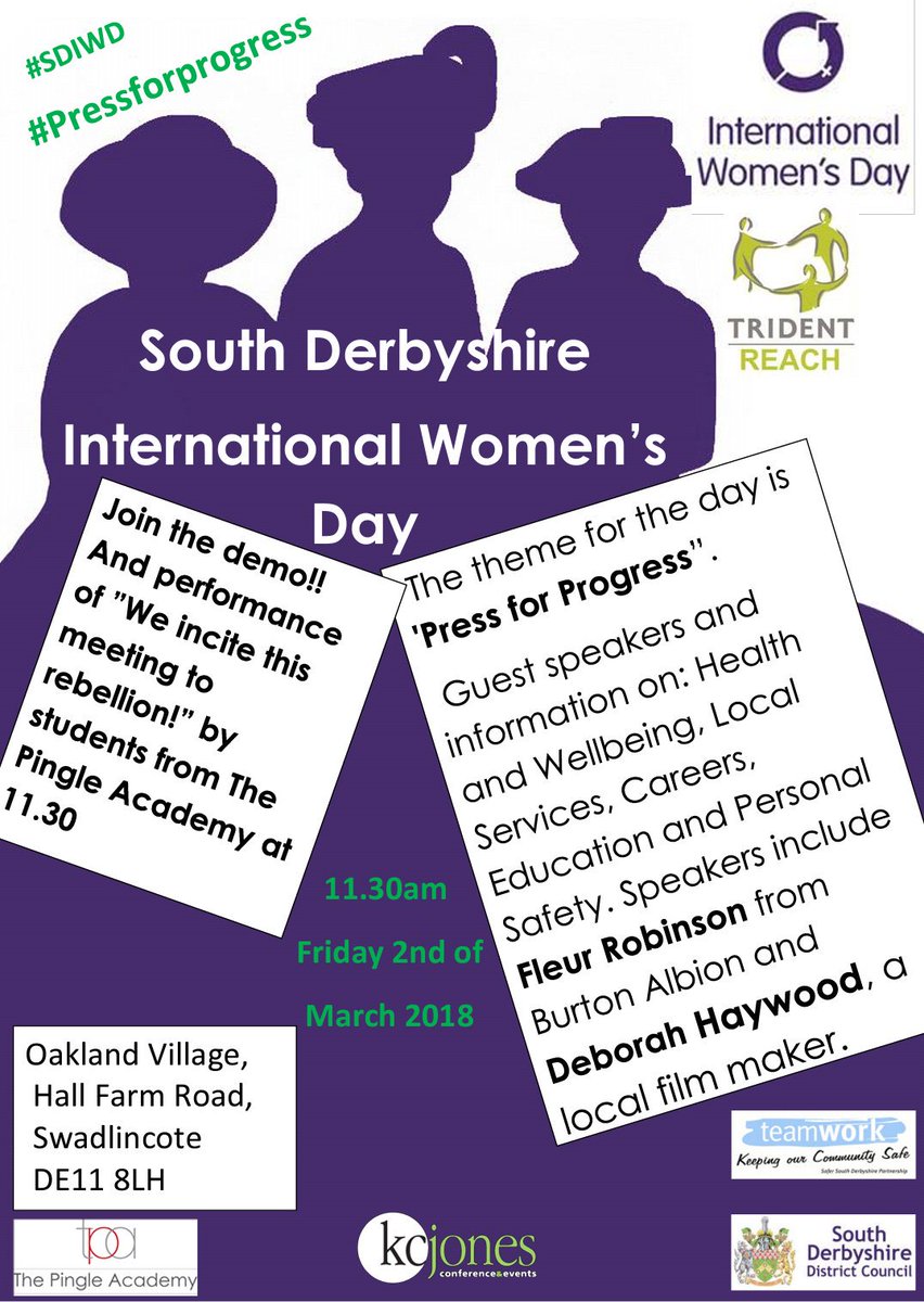 REACHDERBYSDA's tweet photo. International womens day is not country or organisation specific. The day belongs to all groups everywhere. It's time to be tenacious in accelerating gender parity. So let's all #PressForProgress #SDIWD https://t.co/w4Z57o2zrH