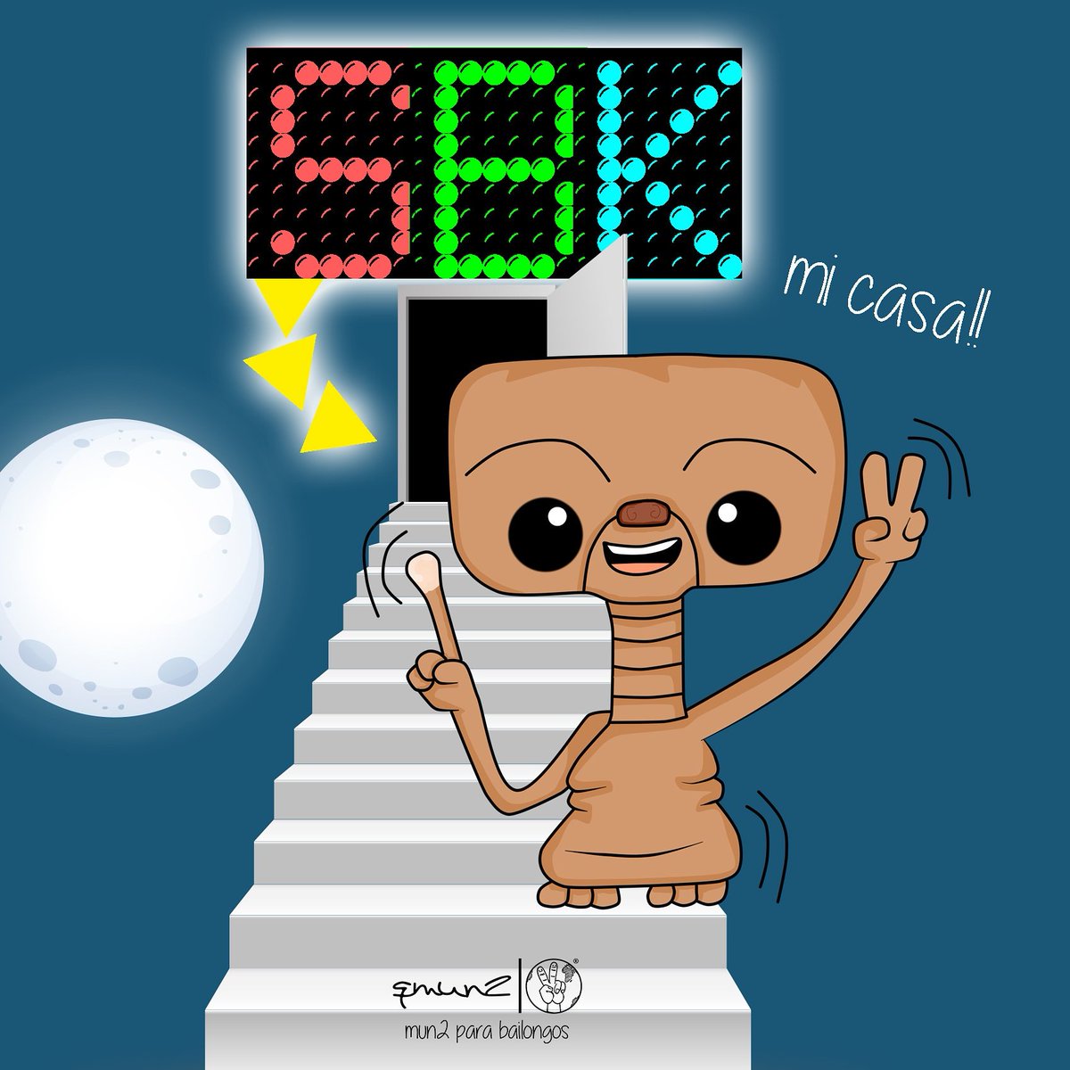 quemun2's tweet photo. Siiii...Nuestro #ET ya sabe bien lo que dice 😂 ¿Y tú? Cuál es tu Social/Congreso favorito 😍 En el que también te sientes como en casa... ✌️#FelizLunes #Bailongos 💃🕺#qmun2 #diseñoqmun2 #et #micasa #extraterrestre #bailongos #social #congreso #sbk  #qmundizate  #regalaqmun2 https://t.co/VmTwEUv0Ft