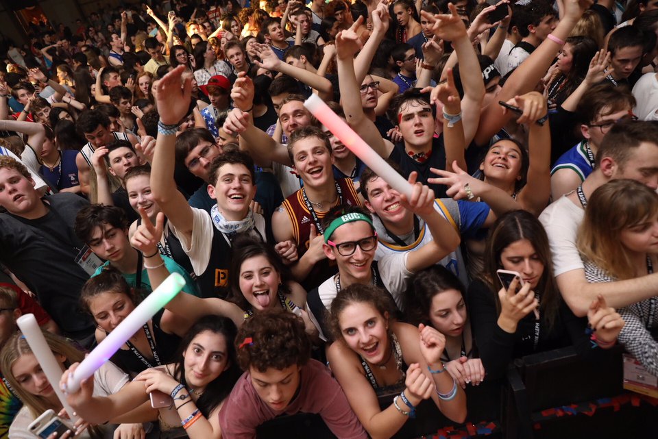 BBYOInsider's tweet photo. Words can't express the impact of this past weekend at #AZABBGIC2018. We learned, led, sang, celebrated, prayed, partied, and connected with 3,000 brothers and sisters from across the globe.
Can’t wait to see everyone next year for #AZABBGIC2019 in Denver, CO. THAT’S A WRAP! https://t.co/aJ8txDIHZO