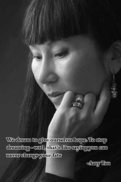 Happy Birthday author, Amy Tan. 