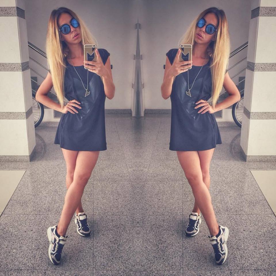 CrimeLondon's tweet photo. Feast on this #crimebabe and her cool kicks. Bellissimo, @DjovanaIbiza https://t.co/9ZUsiYEkJB