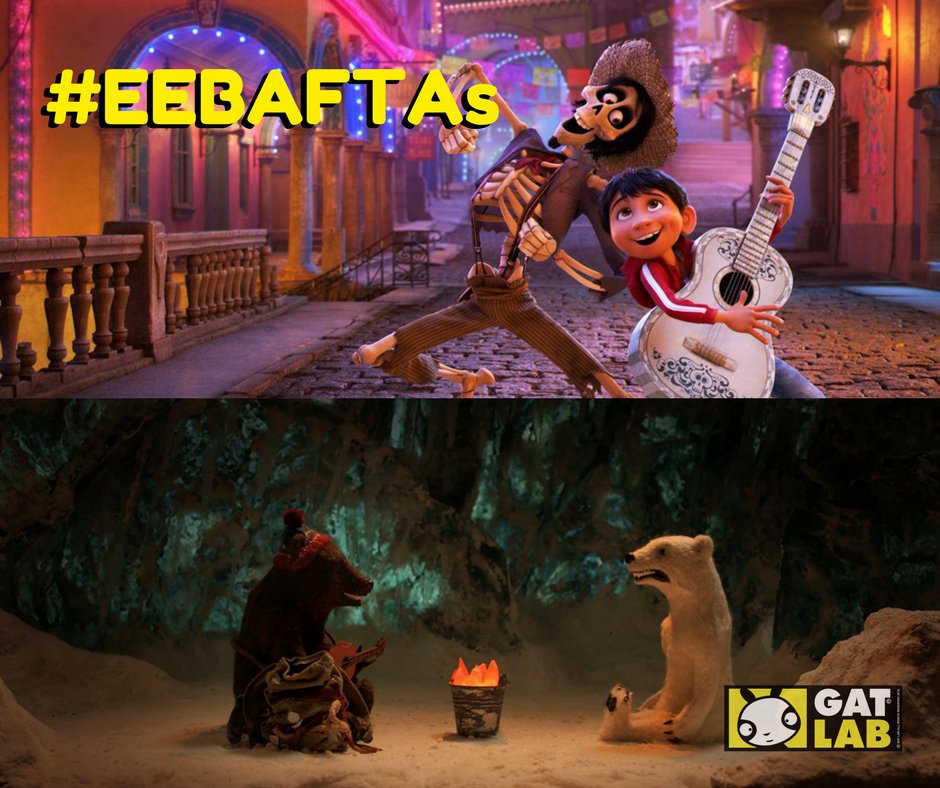 GatLabAnimation's tweet image. ¡Felicidades a COCO Y Poles Apart!,  ganadores del  BAFTA 2018 en la categoría de mejor película y mejor corto de animación respectivamente. 

#EEBAFTAs #GATLab #Animación #StopMotion #Escuela