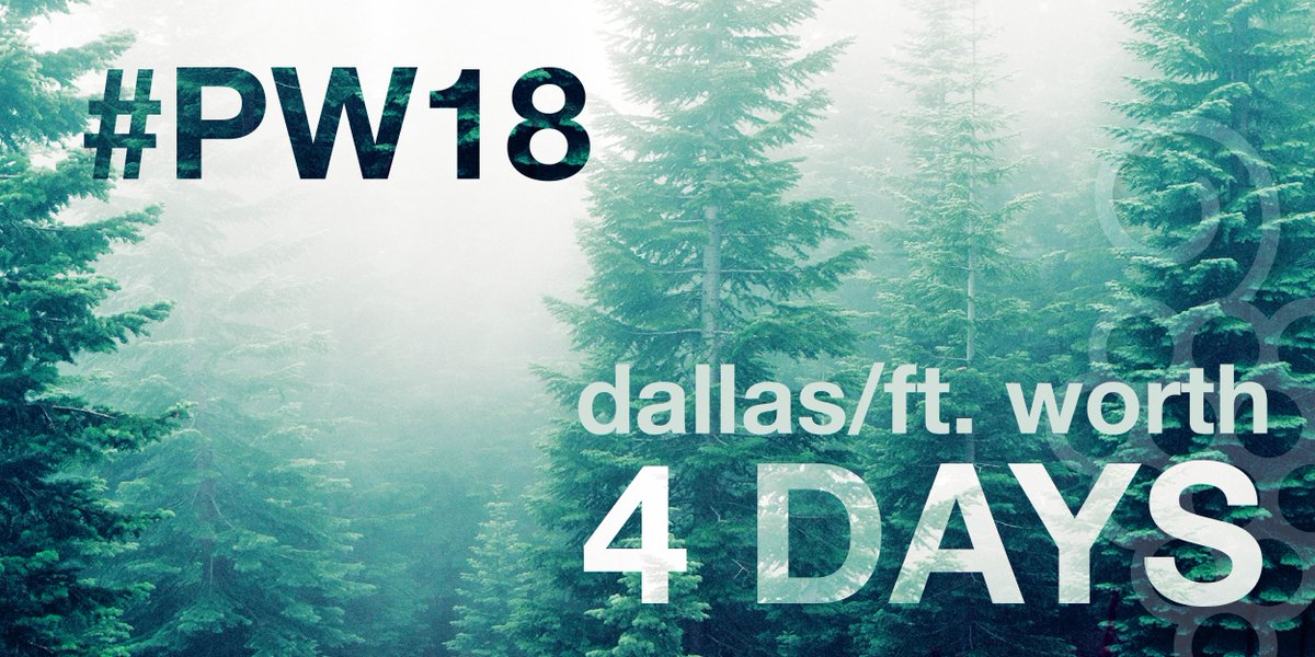 PlanetWisdom's tweet image. 4 DAYS until #PW18 Dallas/Ft. Worth!!
What other friends could you invite?!