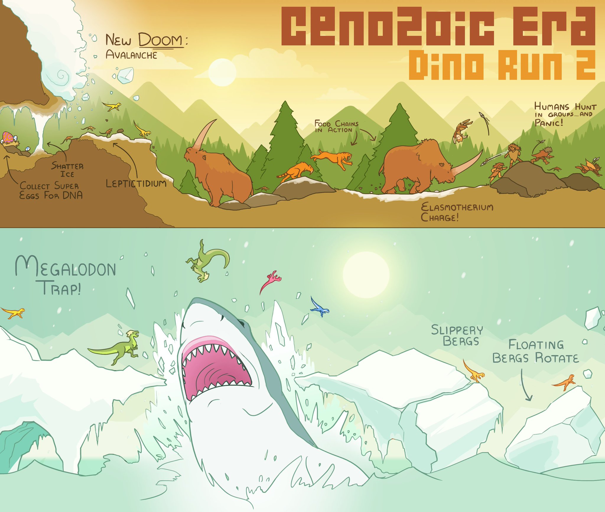 The Dino Run 2 Exploratory Campaign by Pixeljam — Kickstarter