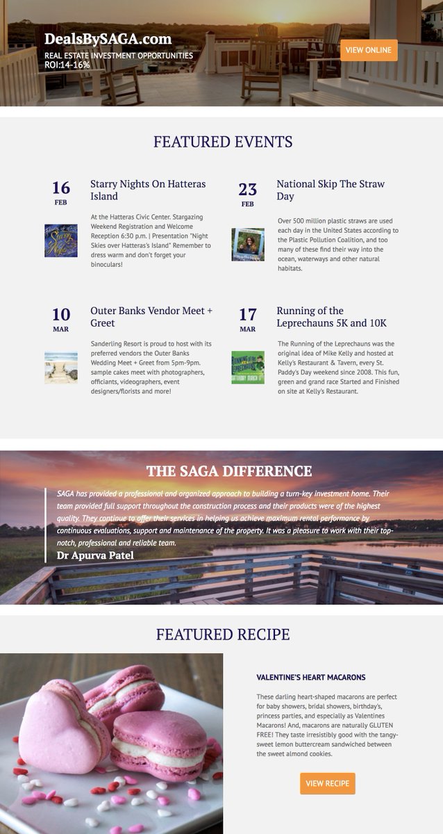 homesbysaga's tweet photo. Have you signed up for our monthly email newsletter? Stay up to date on our latest projects and OBX community events. Sign up here today. https://t.co/N5cp3Bni5D https://t.co/Xtu3qkZ7y3