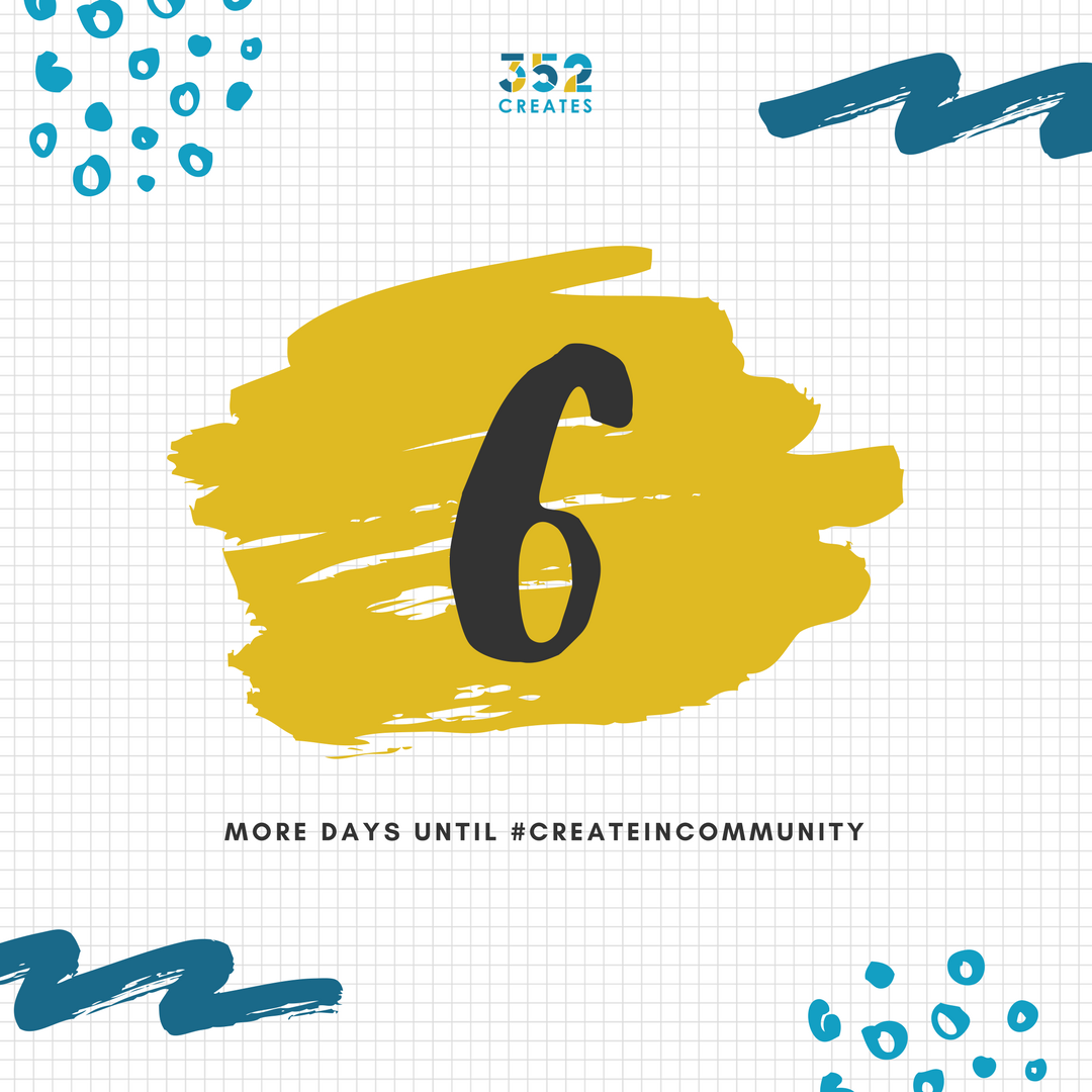 352Creates's tweet photo. Ready to get creative? #CreateinCommunity https://t.co/lT5XbCVhVR