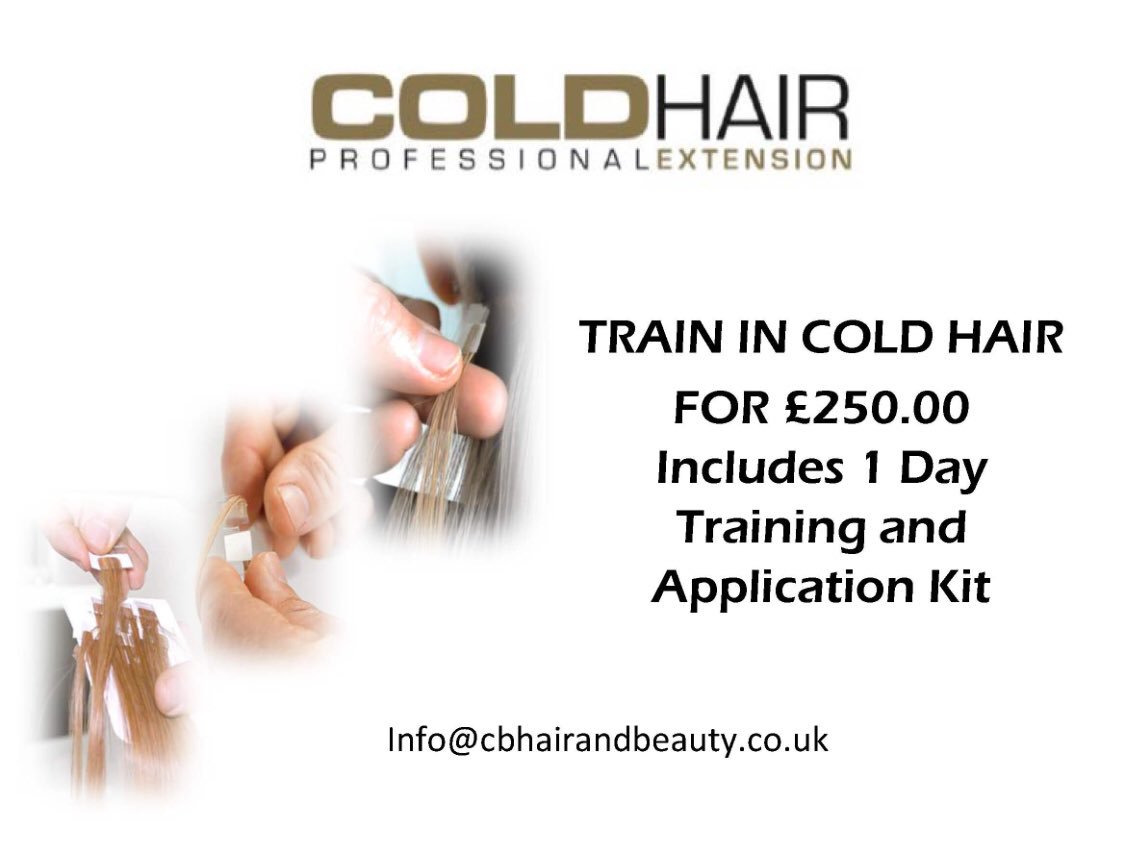 coldhairuk's tweet photo. We have a training date for the 26th March.
Email us at info@cbhairandbeauty.co.uk to book your place today! https://t.co/t3dzNIBxqW