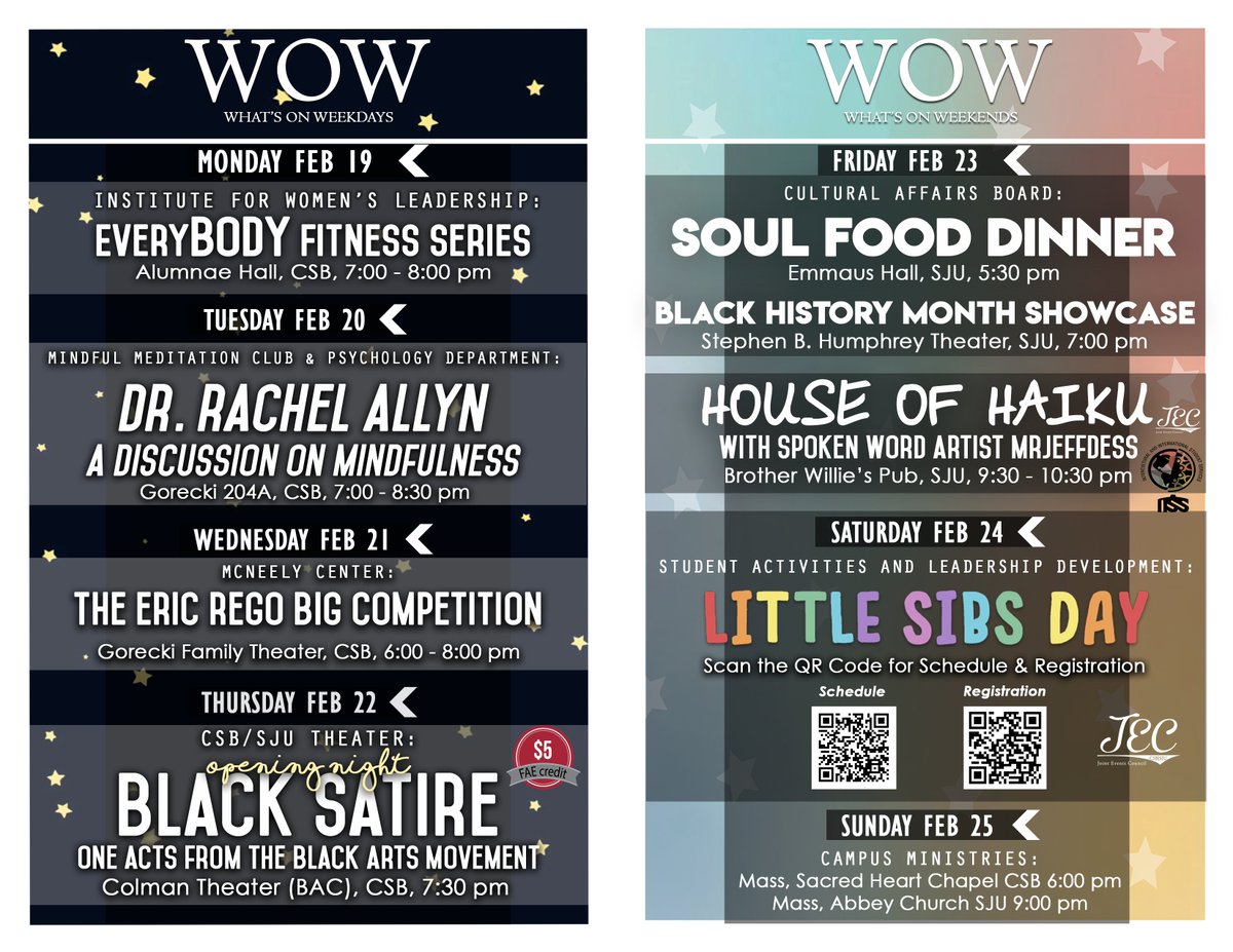 csbsjuSALD's tweet image. This week, we are bringing back Little Sibs Day!  Enjoy the WOW!