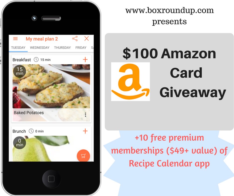Allykitten22's tweet photo. Come check out Recipe Calendar App + $100 Amazon Gift Card #giveaway on the blog today!! @ehesketh #multiplewinners #hugeprizes #enterdaily https://t.co/zE3EViKfBx https://t.co/3dn2TfRfKz